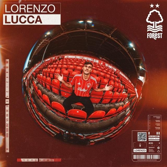 世界杯赛事直播地址-官方：诺丁汉森林租借那不勒斯前锋卢卡，含选择买断条款